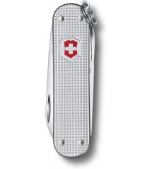 Victorinox Classic Alox, 5 funzioni con nervarvature argento